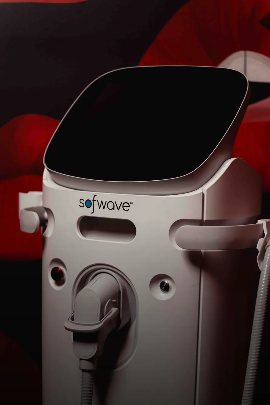 Sofwave skin-tightening device at Rewind Aesthetics