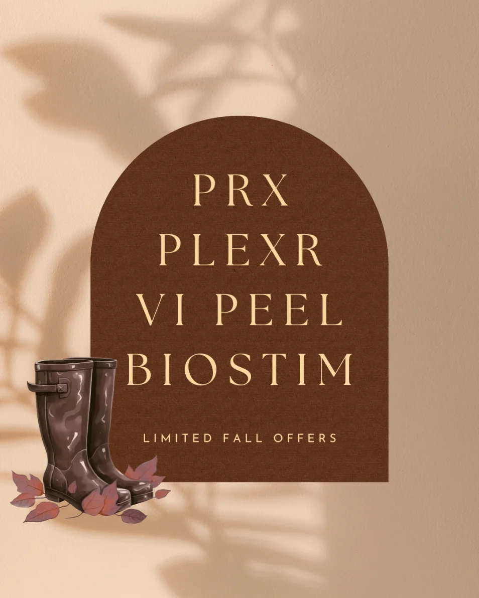 Limited fall offers: PRX, Plexr, VI Peel and Biostim